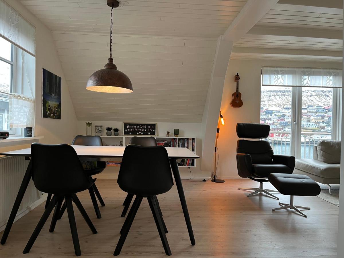 Klaksvík Apartment Downtown - Great View! מראה חיצוני תמונה