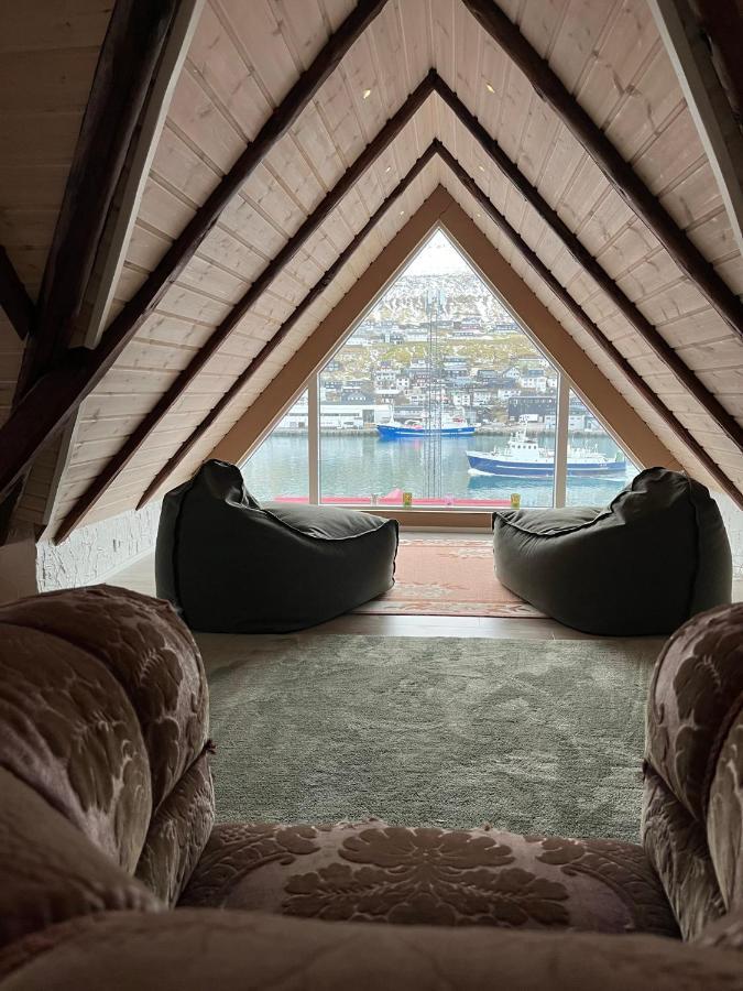 Klaksvík Apartment Downtown - Great View! מראה חיצוני תמונה